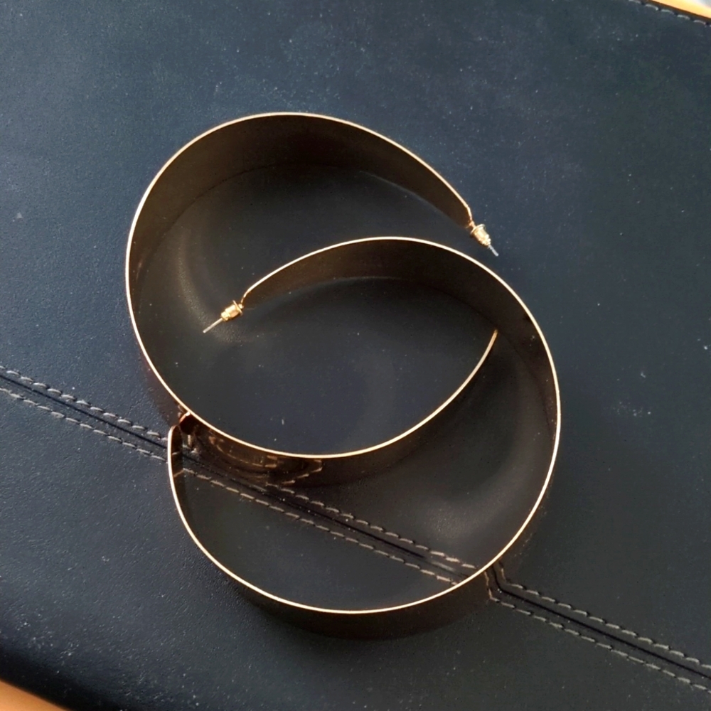 Fumi the Label large gold hoops